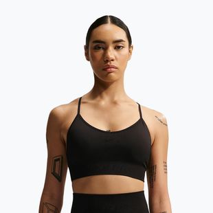 Biustonosz treningowy Nike Pro Seamless Light Support black
