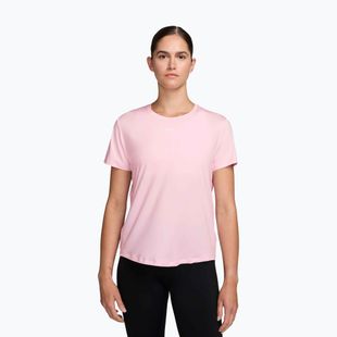 Koszulka damska Nike One Classic Dri-Fit pink foam/white