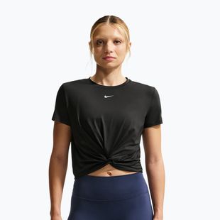 Koszulka damska Nike One Classic Twist Dri-Fit black/white