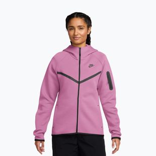 Bluza damska Nike Sportswear Tech Fleece Windrunner light magenta/black