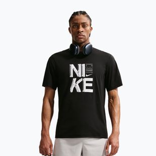 Koszulka treningowa męska Nike Hyverse Dri-Fit persian black/white