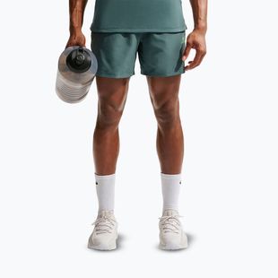 Spodenki męskie Nike Pro Training Dri-Fit 6" mineral slate/green strike