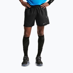 Spodenki męskie Nike Miler Dri-Fit Brief Lined 5" black/black