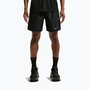 Spodenki do biegania męskie Nike Miler Dri-Fit 2in1 7" black/black