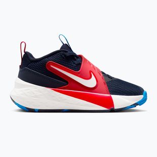 Buty dziecięce Nike Team Hustle D 12 tm navy/university red/photo blue/sail