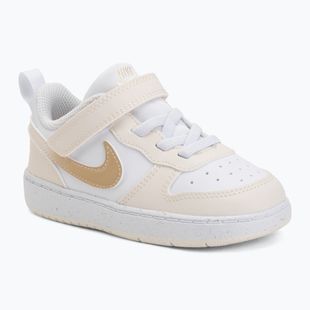 Buty dziecięce Nike Court Borough Low white/chalk/white