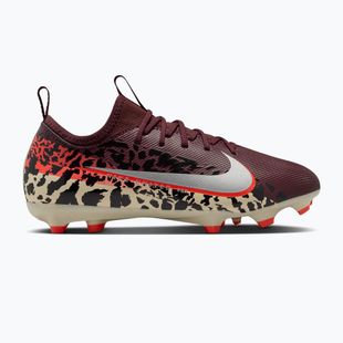 Buty piłkarskie dziecięce Nike United Jr. Mercurial Vapor 16 Academy MG burgundy crush/metallic silver