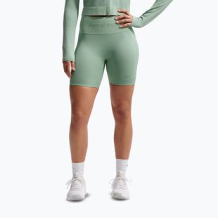 Spodenki damskie Nike Pro Seamless High-Waisted Biker 5" steam