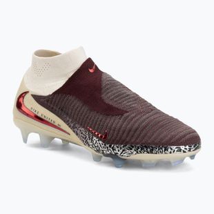 Buty piłkarskie męskie Nike United Phantom 6 High Elite FG burgundy crush/fossil/university red