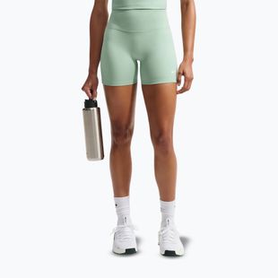 Spodenki damskie Nike One High-Waisted Biker 5" steam/white