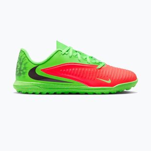 Buty piłkarskie dziecięce Nike Jr. Phantom 6 Club Erling Haaland TF hot punch/green strike/black