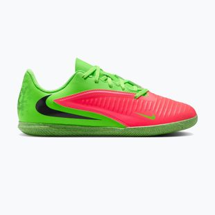 Buty piłkarskie dziecięce Nike Jr. Phantom 6 Low Club Erling Haaland IC hot punch/green strike/black
