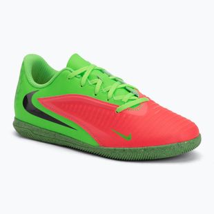 Buty piłkarskie dziecięce Nike Jr. Phantom 6 Low Club Erling Haaland IC hot punch/green strike/black