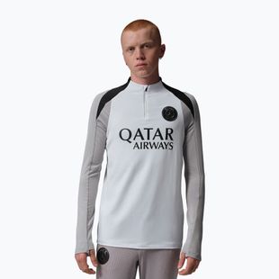 Longsleeve piłkarski męski Nike Paris Saint-Germain Strike Drill Top SE white/atmosphere grey/black/black