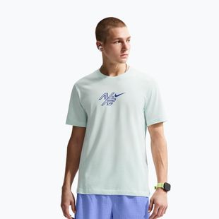 Koszulka do biegania męska Nike AeroSwift Dri-Fit barely green/lapis