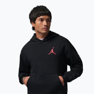 Bluza męska Nike Jordan Pullover Hoodie black/gym red