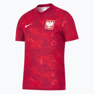 Koszulka reprezentacji Polski męska wyjazdowa Nike Dri-Fit 2026 noble red/sport red