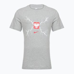 Koszulka piłkarska męska Nike Graphic Poland dark grey heather