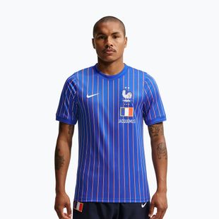 Koszulka piłkarska męska Nike FFF Academy Pro Pre-Match game royal/university red/white