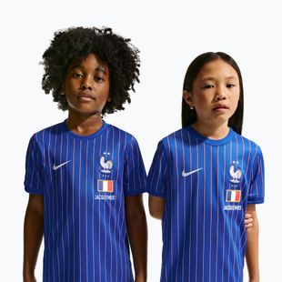 Koszulka piłkarska dziecięca Nike Francja Pre-Match game royal/university red/white