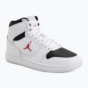 Buty męskie Jordan Court Connect Mid white/black/gym red