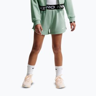 Spodenki dziecięce Nike Pro Fleece Dri-Fit steam/steam/black/white