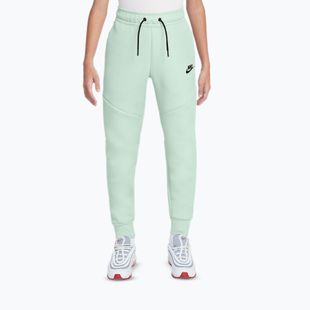Spodnie dziecięce Nike Sportswear Tech Fleece barely green/black/black