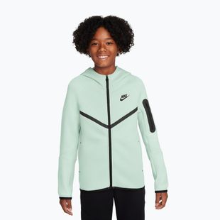 Bluza dziecięca Nike Sportswear Tech Fleece Full Zip barely green/black/black