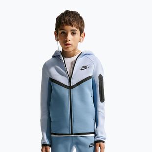 Bluza dziecięca Nike Sportswear Tech Fleece Full Zip hydrogen blue/work blue/black/black