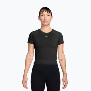 Koszulka treningowa damska Nike Pro Seamless Dri-Fit black/white