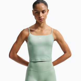 Koszulka treningowa damska Nike One Medium Support steam/white