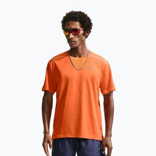 Koszulka do biegania męska Nike Miler Dri-Fit UV safety orange