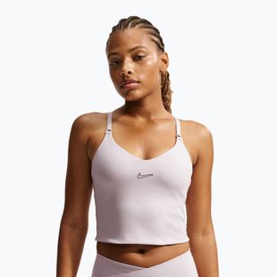 Biustonosz treningowy Nike Light Support Padded platinum violet