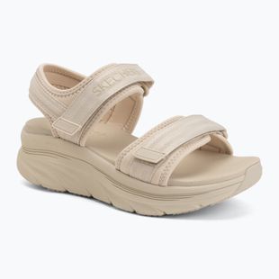 Sandały damskie SKECHERS D'Lux Walker Adored Days beige