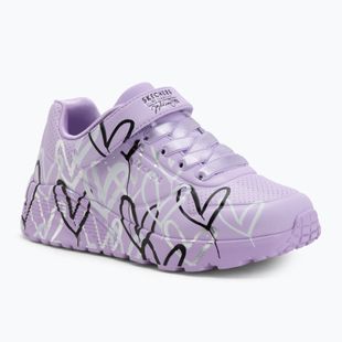 Buty dziecięce SKECHERS Uno Lite Love Levitate lavender/multi