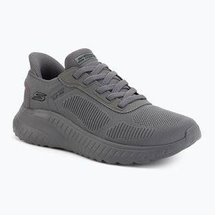 Buty męskie SKECHERS Bobs Squad Chaos Solid Step gray