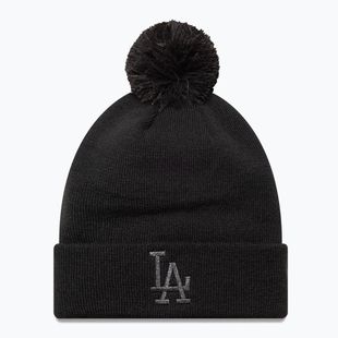 Czapka zimowa damska New Era Metallic Bobble Los Angeles Dodger blacks