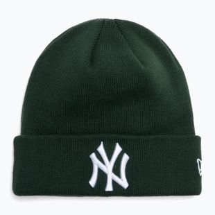 Czapka zimowa New Era League Essential New York Yankees dark green/white