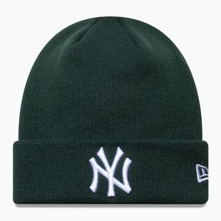 Czapka zimowa New Era League Essential New York Yankees dark green/white