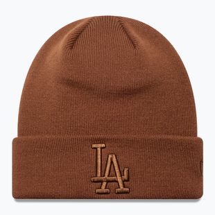 Czapka zimowa New Era Essential Los Angeles Dodgers dark auburn/dark autumn