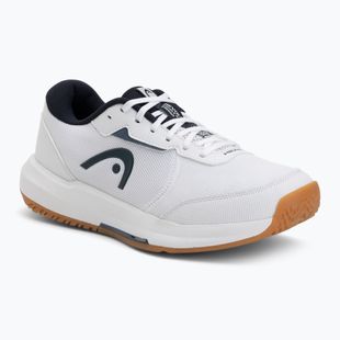 Buty do tenisa męskie HEAD Revolt Court 5.0 Indoor white/blueberry