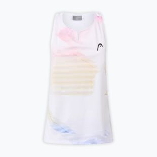 Koszulka tenisowa damska HEAD Agility Tank Top apricot/print vision