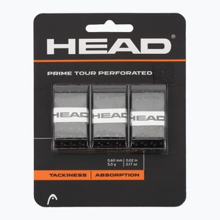Owijki do rakiet tenisowych HEAD Prime Tour Perforated 3 szt. black