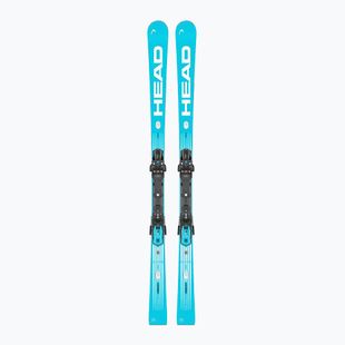 Narty zjazdowe HEAD WC Rebels e-Race Pro RP WCR 14 + wiązania Protector+ FF 14 GW blue/white
