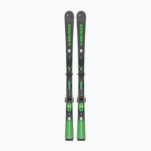Narty zjazdowe HEAD Supershape e-Magnum SW BB-PR + wiązania Protector Evo PR 13 GW black/green