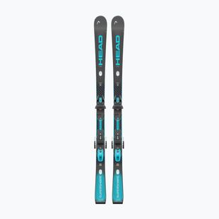 Narty zjazdowe HEAD Supershape e-Speed SW BB-PR + wiązania Protector Evo PR 13 GW black/blue