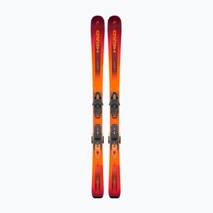 Narty zjazdowe HEAD Discovery 86 Pro AM BB-PR + wiązania Protector Evo PR 11 GW red/orange