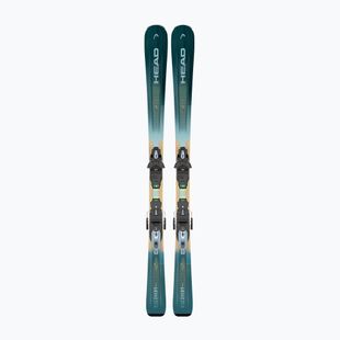 Narty zjazdowe HEAD Discovery 74 Pro AM BB-PR + wiązania Protector Evo PR 11 GW dark blue/yellow