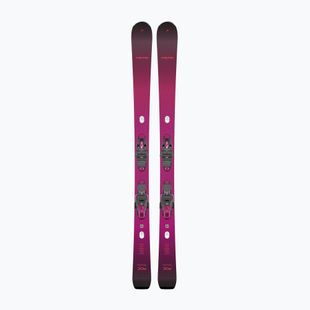 Narty zjazdowe damskie HEAD e-Total Joy SW SLR BB + wiązania Protector SLR 11 GW aubergine/red