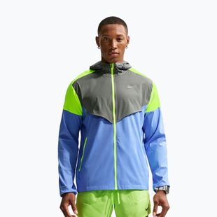 Kurtka do biegania męska Nike Impossibly Light Windrunner royal pulse/smoke grey/volt ice